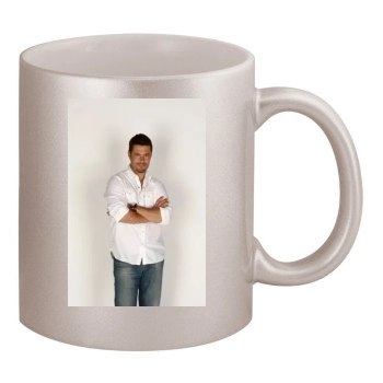 Carlos Bernard 11oz Metallic Silver Mug