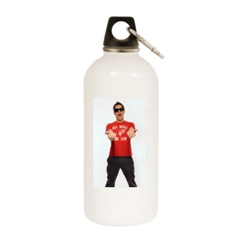 Johnny Knoxville White Water Bottle With Carabiner