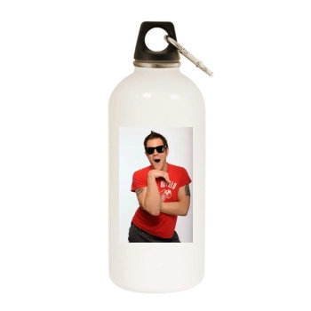 Johnny Knoxville White Water Bottle With Carabiner