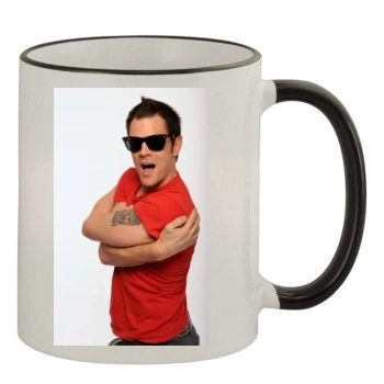 Johnny Knoxville 11oz Colored Rim & Handle Mug