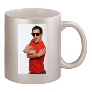 Johnny Knoxville 11oz Metallic Silver Mug