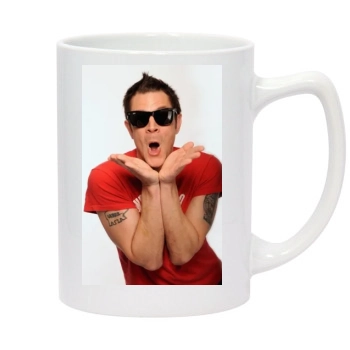 Johnny Knoxville 14oz White Statesman Mug