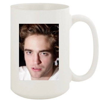 Robert Pattinson 15oz White Mug