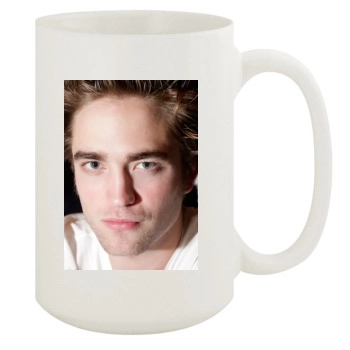 Robert Pattinson 15oz White Mug