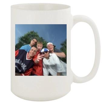 Backstreet Boys 15oz White Mug