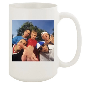 Backstreet Boys 15oz White Mug