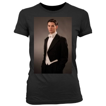 Ben Barnes Women's Junior Cut Crewneck T-Shirt