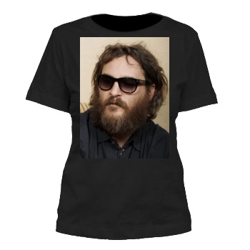 Joaquin Phoenix Women's Cut T-Shirt