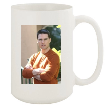 Tom Cruise 15oz White Mug