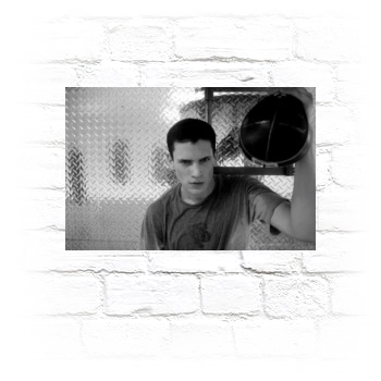 Wentworth Miller Metal Wall Art