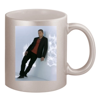 Wentworth Miller 11oz Metallic Silver Mug