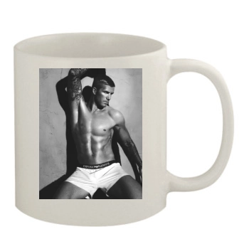 David Beckham 11oz White Mug