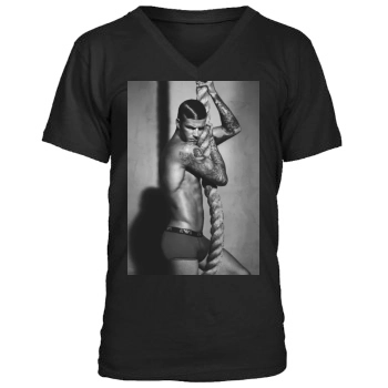 David Beckham Men's V-Neck T-Shirt