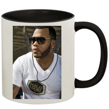 Flo Rida 11oz Colored Inner & Handle Mug