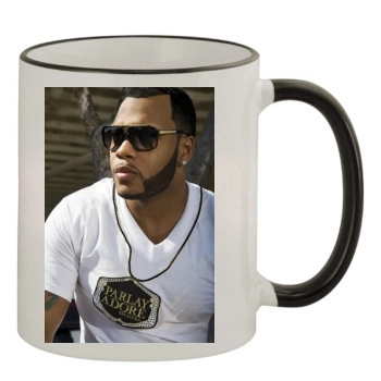 Flo Rida 11oz Colored Rim & Handle Mug