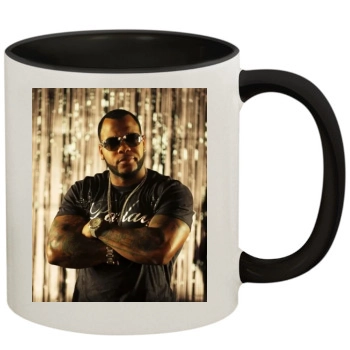 Flo Rida 11oz Colored Inner & Handle Mug