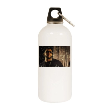 Flo Rida White Water Bottle With Carabiner