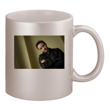 James Mcavoy 11oz Metallic Silver Mug