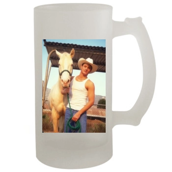 Jensen Ackles 16oz Frosted Beer Stein