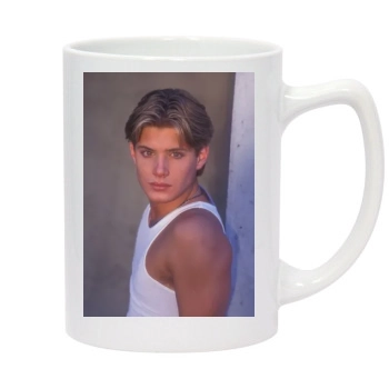 Jensen Ackles 14oz White Statesman Mug