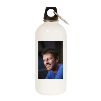 Sean Bean White Water Bottle With Carabiner