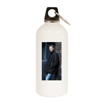 Sean Bean White Water Bottle With Carabiner