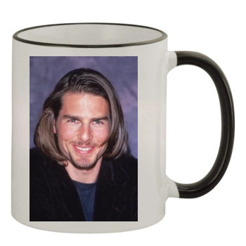 Tom Cruise 11oz Colored Rim & Handle Mug