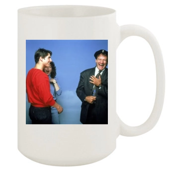 Tom Cruise 15oz White Mug