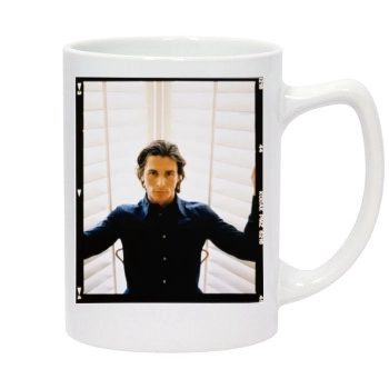 Christian Bale 14oz White Statesman Mug