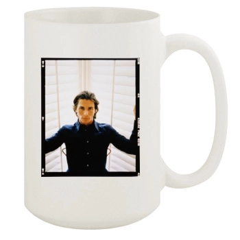 Christian Bale 15oz White Mug