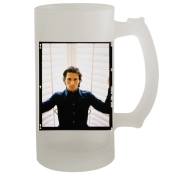 Christian Bale 16oz Frosted Beer Stein