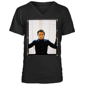 Christian Bale Men's V-Neck T-Shirt