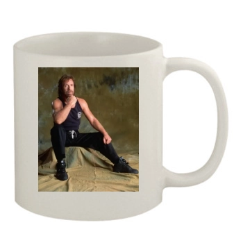 Chuck Norris 11oz White Mug