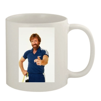 Chuck Norris 11oz White Mug