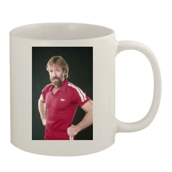 Chuck Norris 11oz White Mug