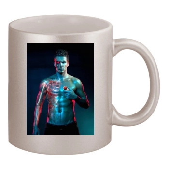 David Beckham 11oz Metallic Silver Mug