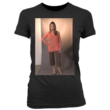 Rosa Blasi Women's Junior Cut Crewneck T-Shirt