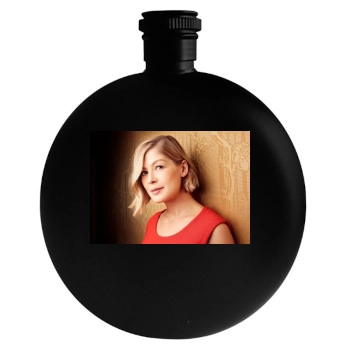 Rosamund Pike Round Flask