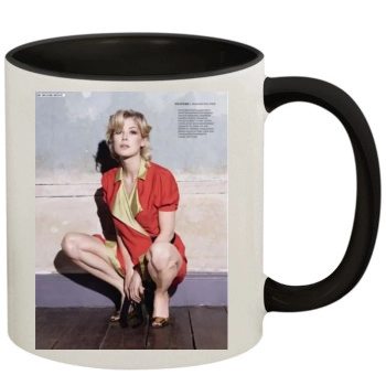 Rosamund Pike 11oz Colored Inner & Handle Mug