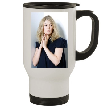 Rosamund Pike Stainless Steel Travel Mug