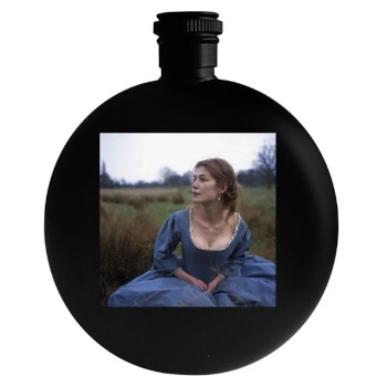 Rosamund Pike Round Flask