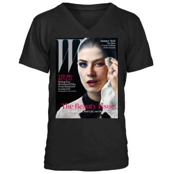 Rosamund Pike Men's V-Neck T-Shirt