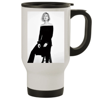 Rosamund Pike Stainless Steel Travel Mug