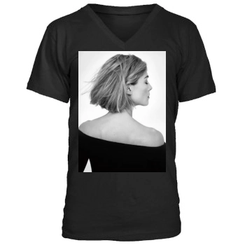 Rosamund Pike Men's V-Neck T-Shirt