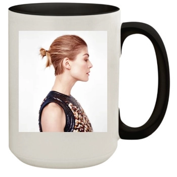 Rosamund Pike 15oz Colored Inner & Handle Mug