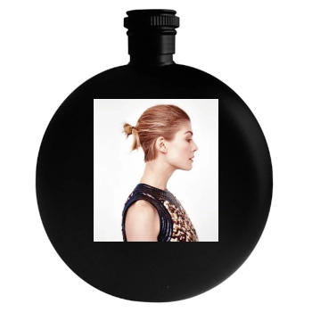 Rosamund Pike Round Flask