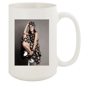 Rosario Dawson 15oz White Mug