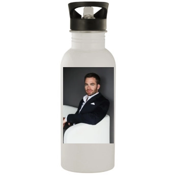 Chris Pine Stainless Steel Water Bottle