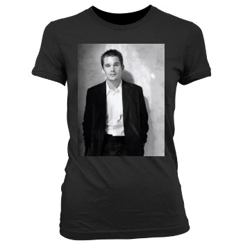 Ethan Hawke Women's Junior Cut Crewneck T-Shirt