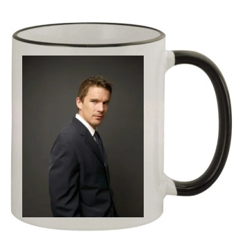 Ethan Hawke 11oz Colored Rim & Handle Mug